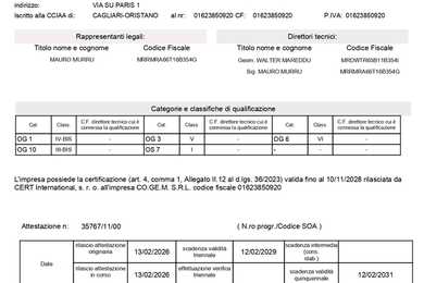 Attestazione SOA